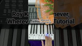 Roy Kim  Wherever Whenever Piano Tutorial Ost My Demon notangka pianotutorial notpianika