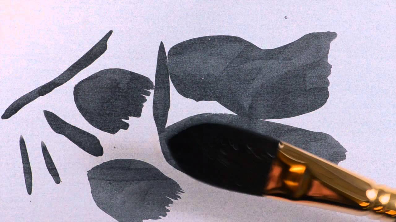 Princeton Oval Wash Paint Brush YouTube