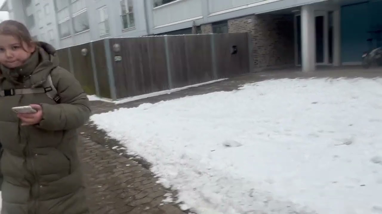 2026 kışı Danimarka 🇩🇰 2. Kar 