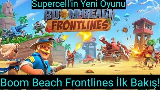 SUPERCELLİN YENİ OYUNU BOOM BEACH FRONTLİNES ÇIKTI!