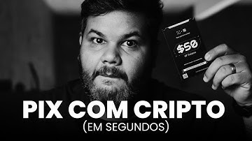 Usar cripto no dia a dia. Fiz um Pix direto da minha carteira Rabby ou MetaMask!