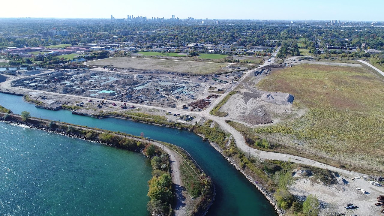 Mississauga Lakeview's soontobe Village as of 10/09/2019 YouTube