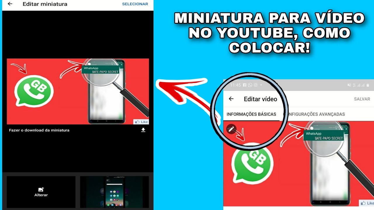 Como Colocar Miniatura De Video No Youtube