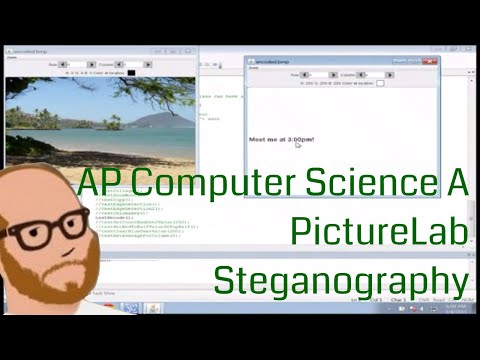 Computer Science AP - PictureLab - Steganography