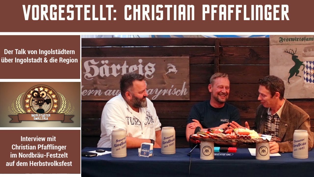 Ingolstädter Smalltalk Spezial vom Herbstfest Ingolstadt mit Christian Pfafflinger