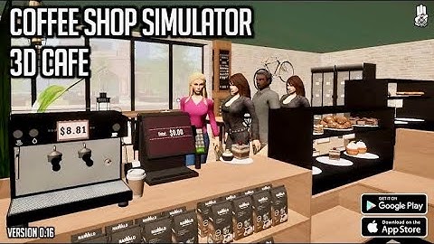 Coffee Shop Simulator 3D Cafe | Gameplay Walkthrough Part 1 (iOS, Android)