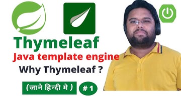 Introduction to Thymeleaf Template Engine | Spring Boot Tutorial in HINDI | Thymeleaf Tutorial #1