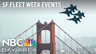 Fleet Week: Navy ships arrive in San Francisco Bay