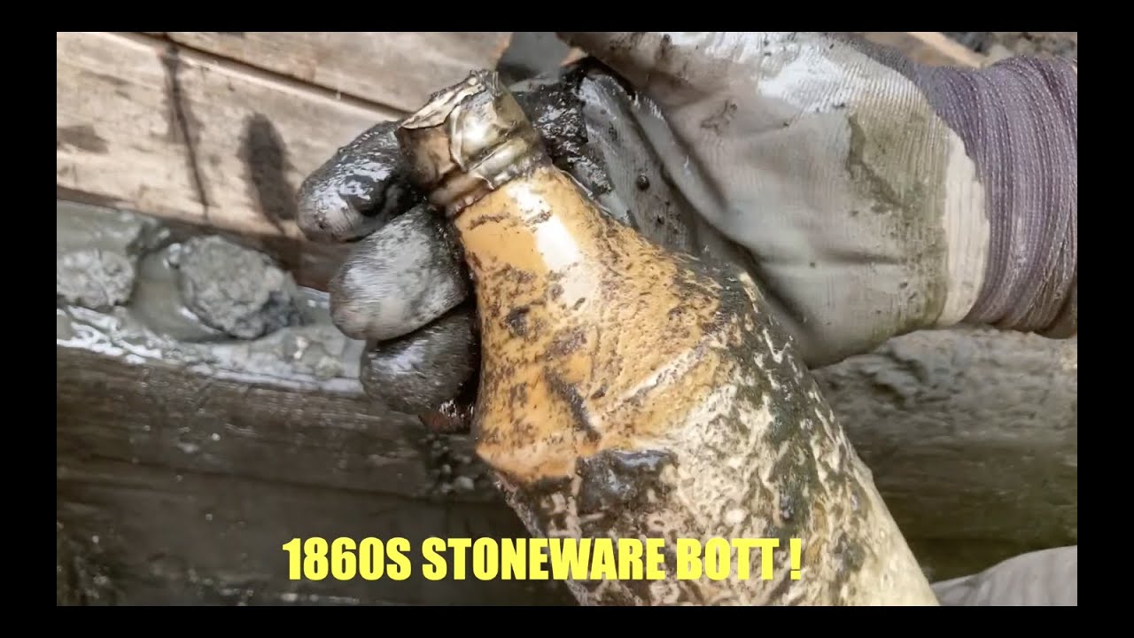 150 YR OLD ARTIFACTS DUG FROM DEEP COLLAPSING SINK HOLE