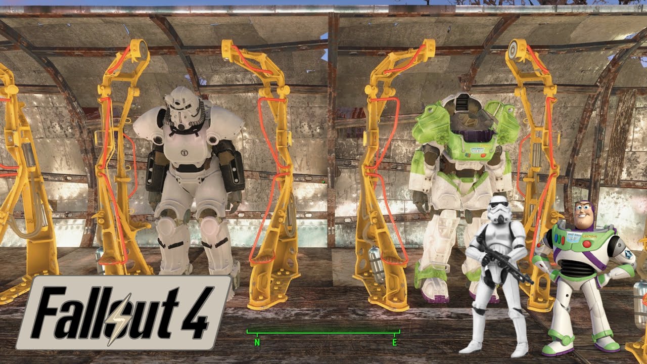 Institute Power Armor Esp Based Non Replacement At Fallout 4