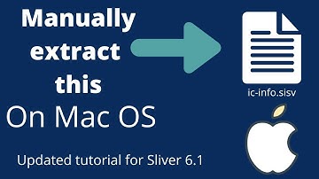 Manually extract ic-info.sisv file on Mac OS updated tutorial