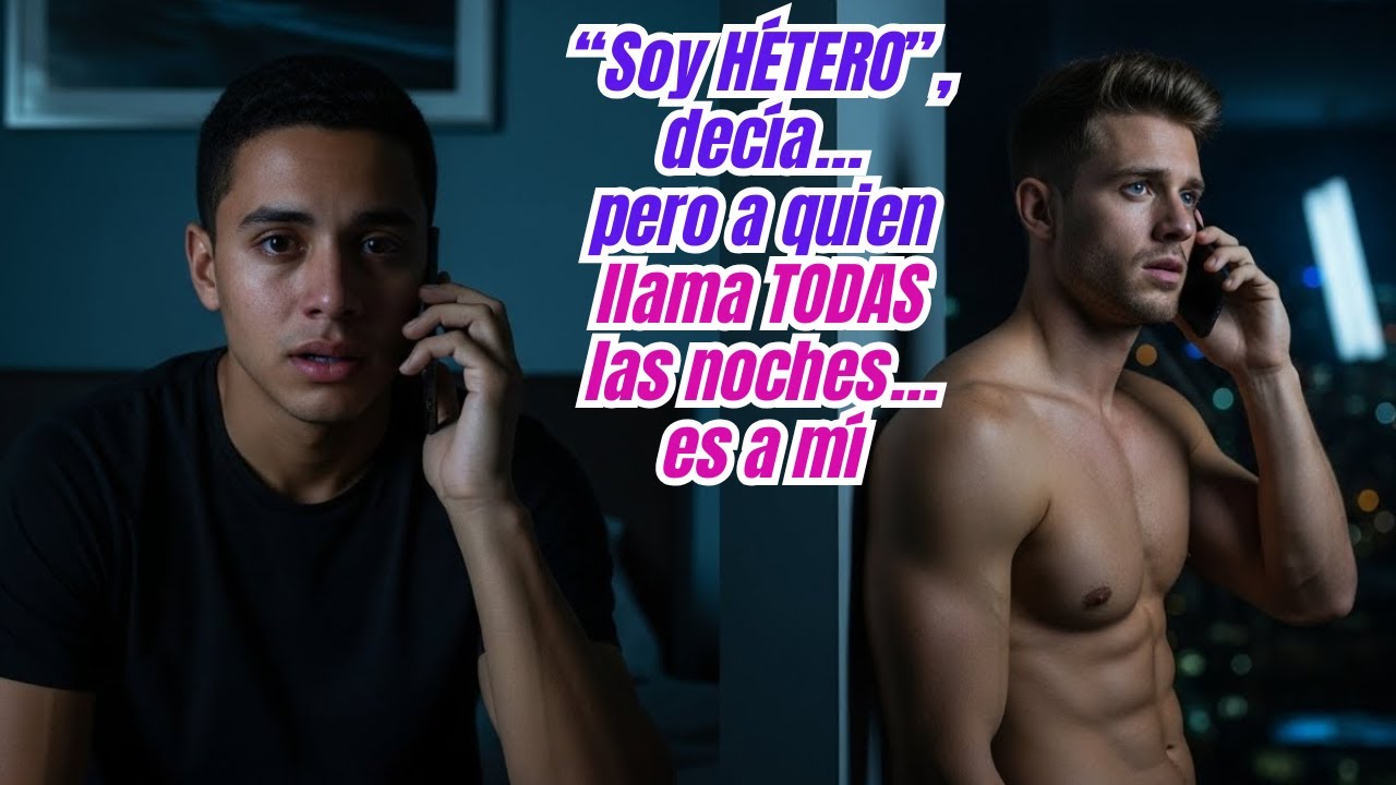 “Soy hetero”, decía él… Tenía novia, estatus y pose… pero ME LLAMABA todas las noches…
