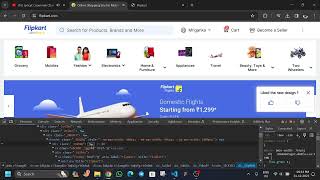 Trying to make Flipkart clone using HTML and CSS