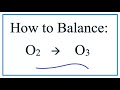 Balancing Oxygen Reactions