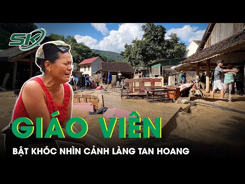 Video Lũ Quét Kỳ Sơn: Nữ Giáo Viên Bật Khóc Nhìn Cảnh Làng... - youtube