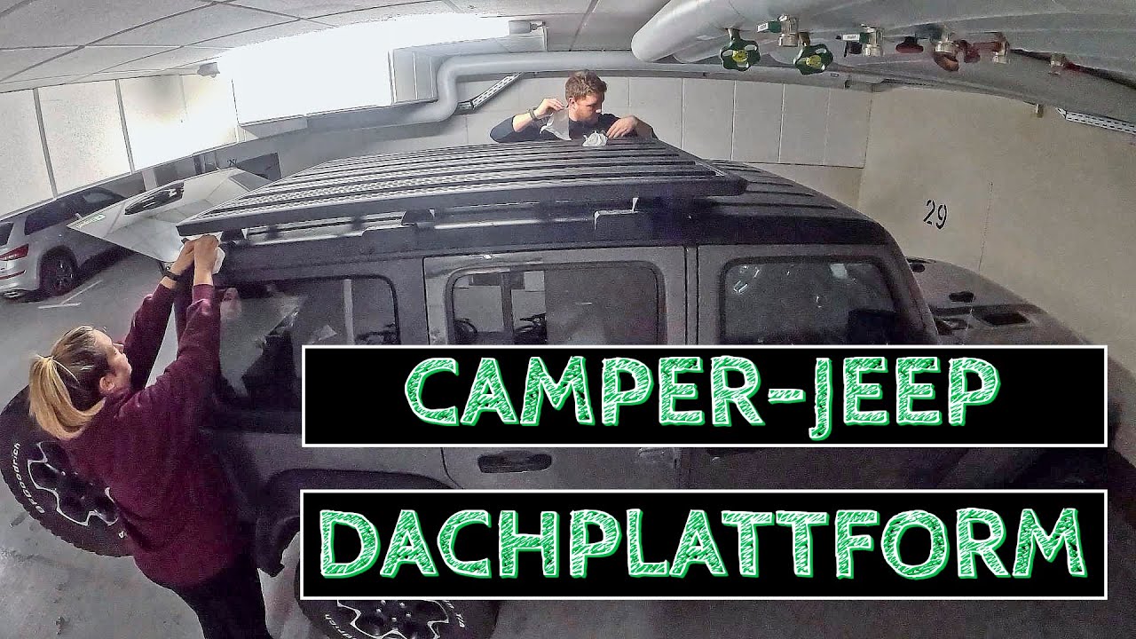 Jeep Wranger 4xe - RhinoRack Pioneer - Vorstellung und Montage der Plattform - Camper