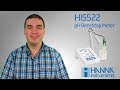 How to use the hanna hi5522 laboratory benchtop ph meter