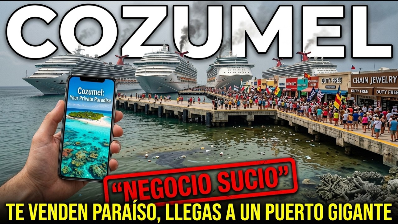 Los Cruceros Están Matando Cozumel: El Negocio Sucio que México No Quiere Admitir