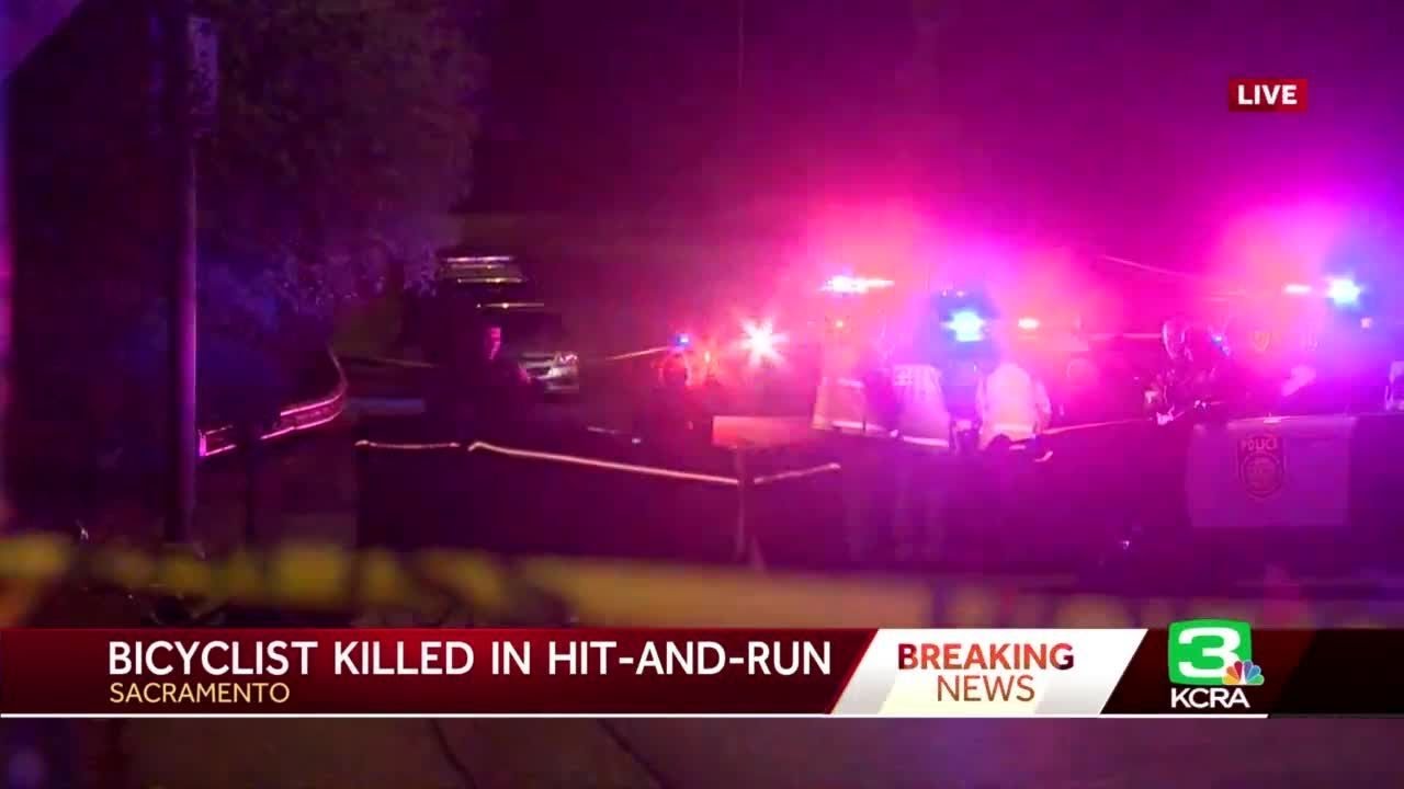 Bicyclist killed in north Sacramento hitandrun crash, police say