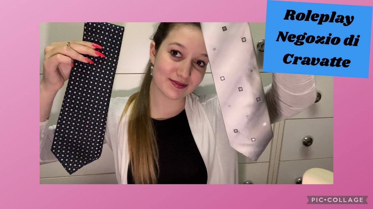 ROLEPLAY SOFT SPOKEN COMMESSA IN UN NEGOZIO DI CRAVATTE /  Asmr Ita 🩵