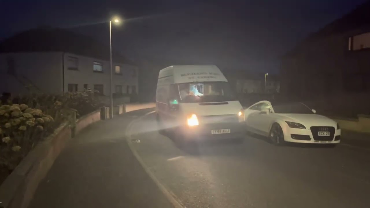 Ice cream van (and the Toy Story van in the distance)