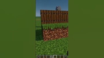 How to make a Swing in Minecraft | #shorts #minecraft #howto #tutorial #build #easy #fun #decor