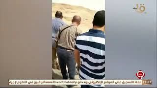 شهامة اشرف صبري مواطن مصري انقذ شاب من الموت بالمنيا