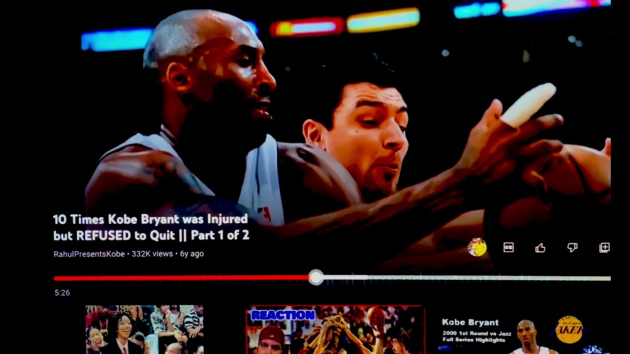Kobe Bryant Film Room🎥🐍 Reaction to 10 times Kobe Bryant got injured but refused to quit 🐕