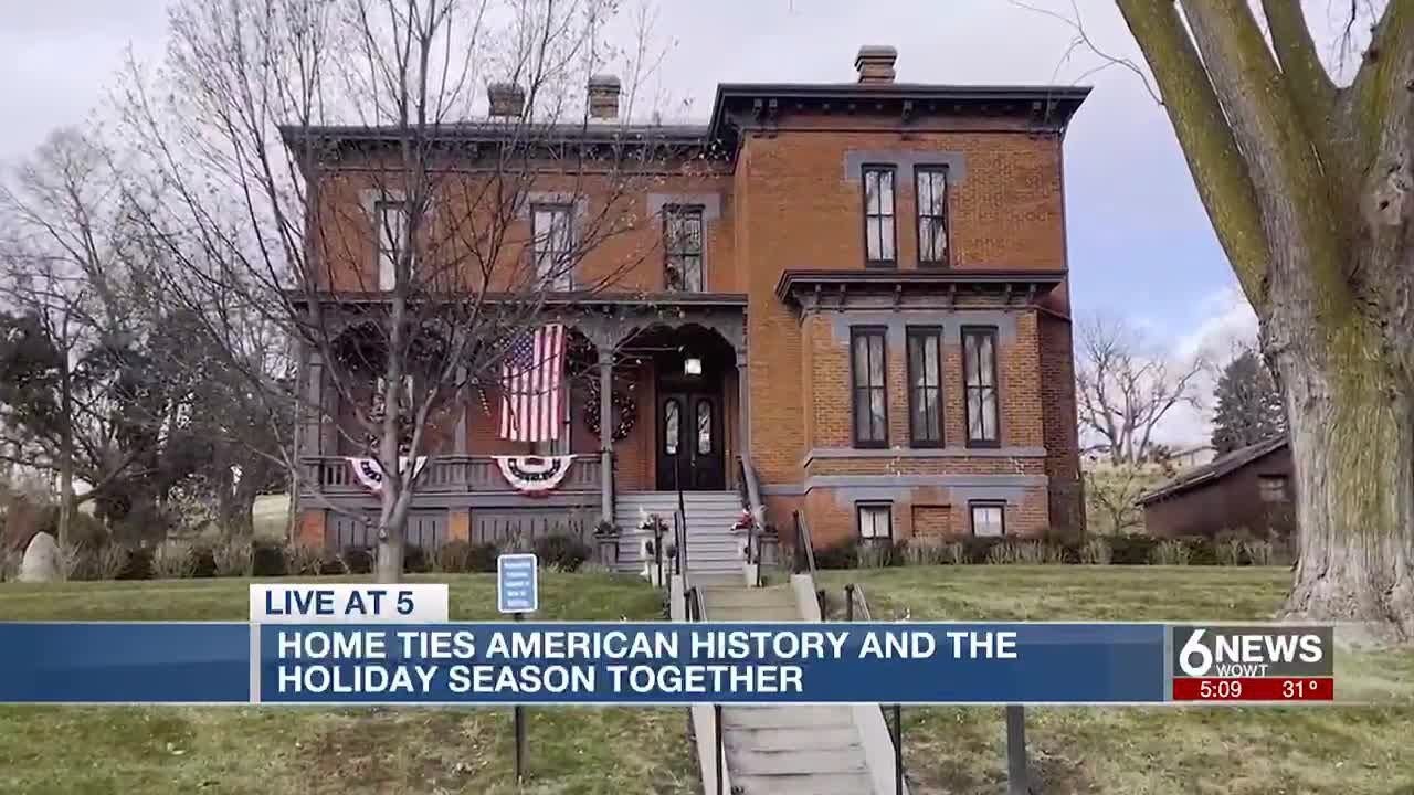 Omaha house ties American history, holiday season together