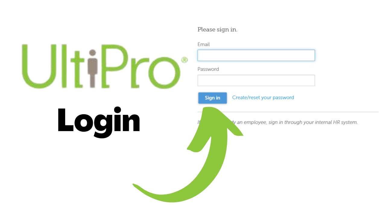 Login to UltiPro (hourly employees)