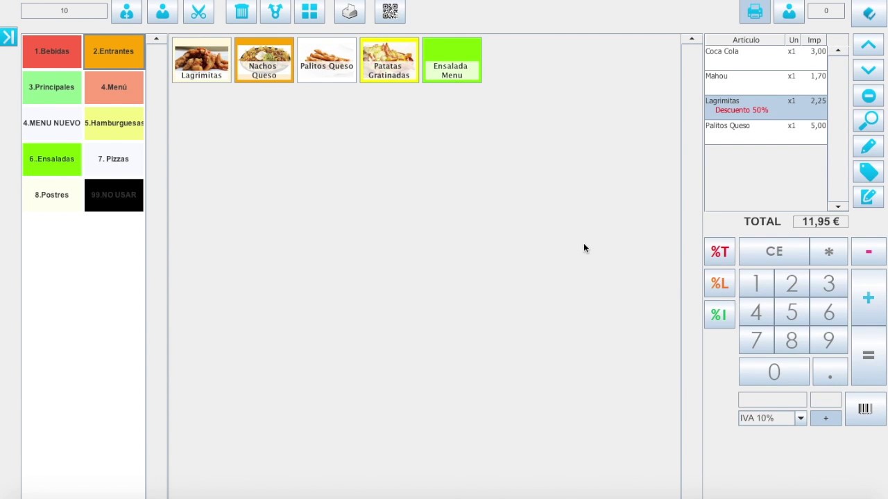 Realizar descuentos e invitaciones