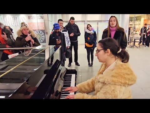 Stunning Adele Performance Shocks Passengers in Train Station