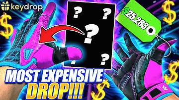 KEYDROP $25.000 EXPENSIVE GLOVES PULL !! ?! | Keydrop Promo Code 2025 | Keydrop Case Opening