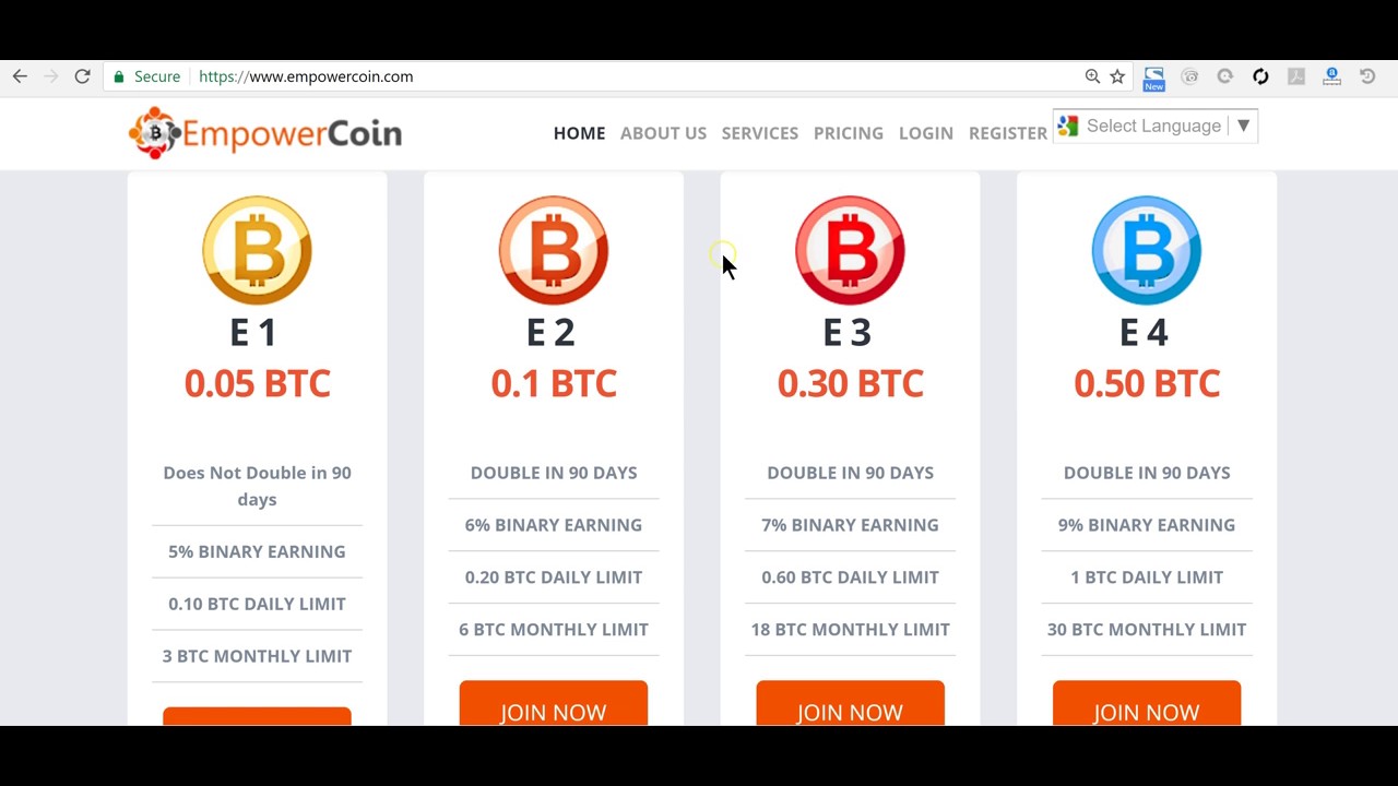 EmpowerCoin vs  Gladiacoin and Compensation Plan