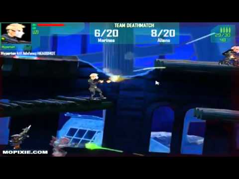 Oyun SG Flash Game Alien Attack Team - YouTube