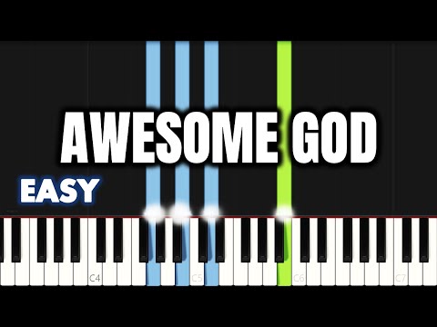 Awesome God (EASY PIANO SHEET) - Michael W. Smith