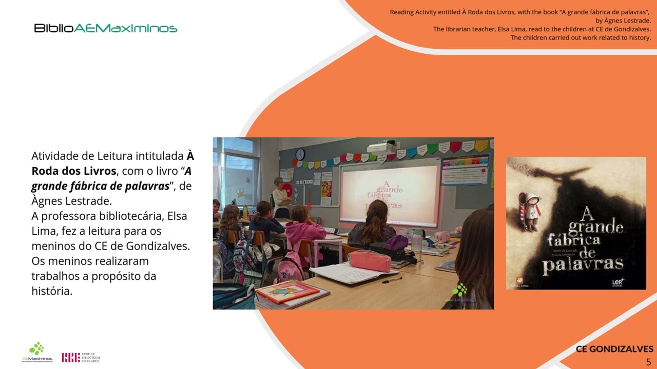 À Roda dos Livros: A grande fábrica de palavras