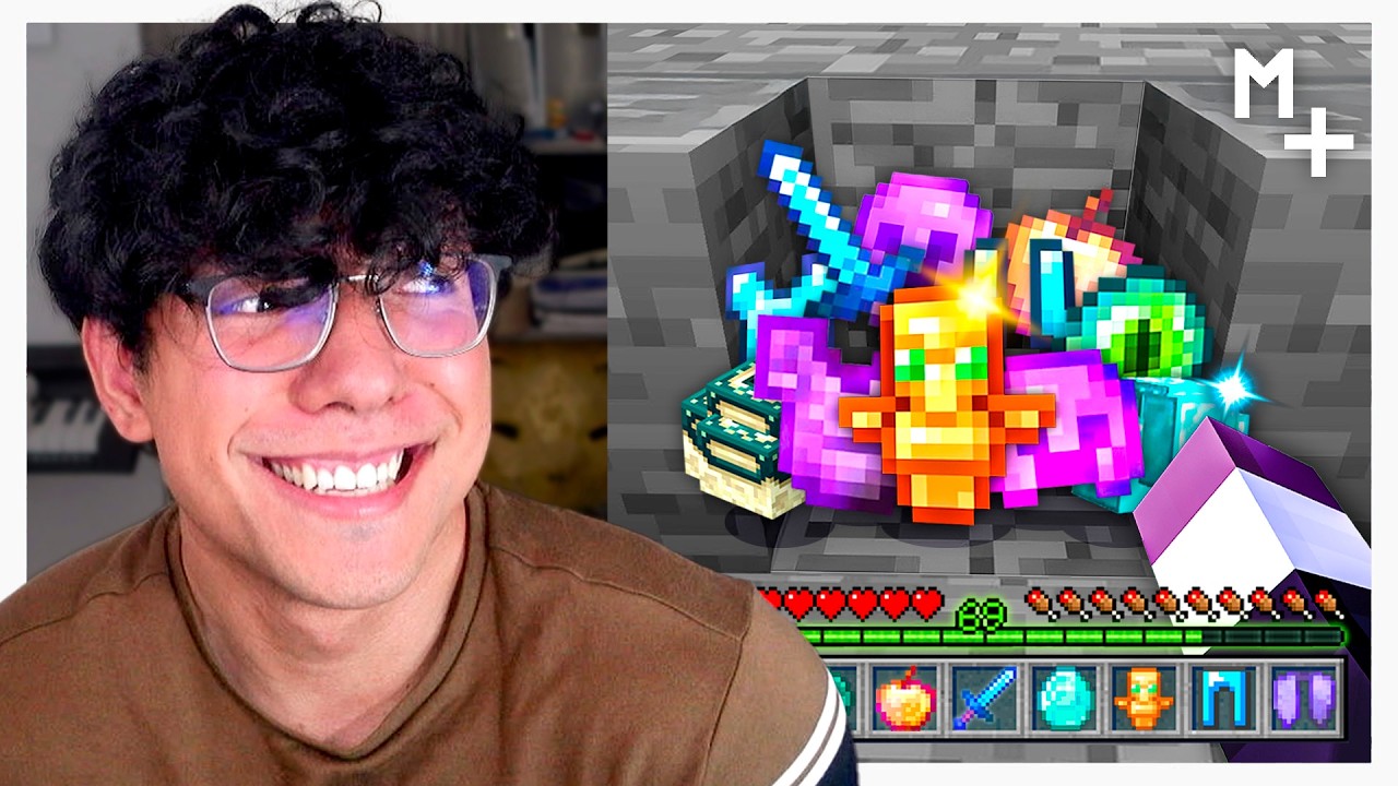 Magma Juega MINECRAFT, Pero MINAR da LOOT OP 😱💎