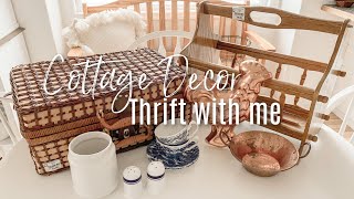 Cottage Decor Thrift With Me 2022 | Vintage Cottage Decor Haul