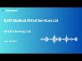 QMS Medical Allied Services Ltd Q4 FY2025-26 Earnings Conference Call