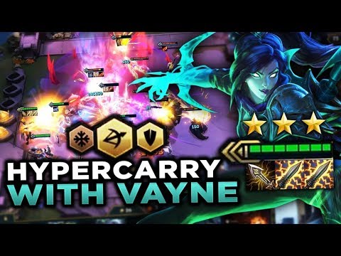 offlinetv janet HOW TO HYPER CARRY WITH STACKED VAYNE + RANGERS | Teamfight Tactics