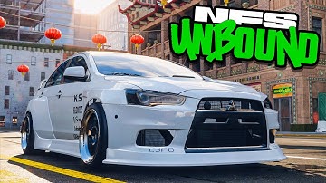 Need for Speed Unbound | Mitsubishi Lancer Evo X 