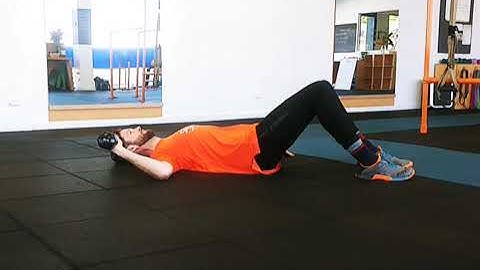 DB internal : external rotation Supine on floor