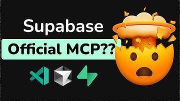 Supabase JUST dropped an official MCP Server (+What even is MCP?)