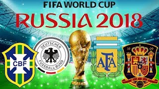 PREVISÕES DA COPA DO MUNDO DE 2018
