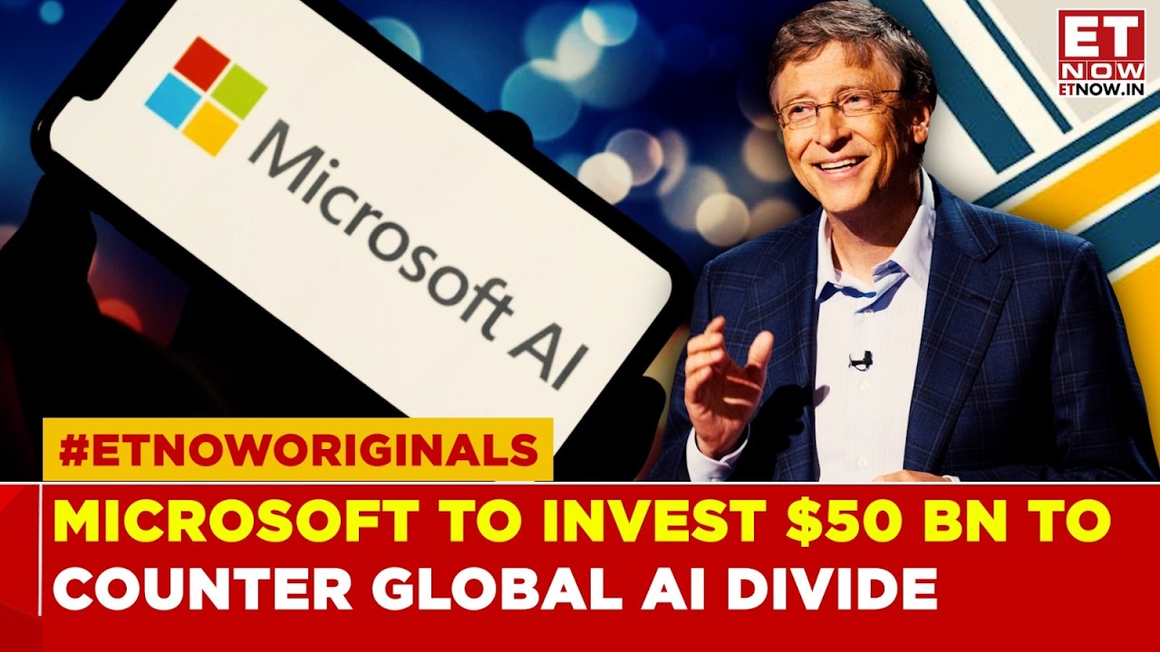India AI Impact Summit 2026: Microsoft To Invest $50 Billion To Counter AI Inequality