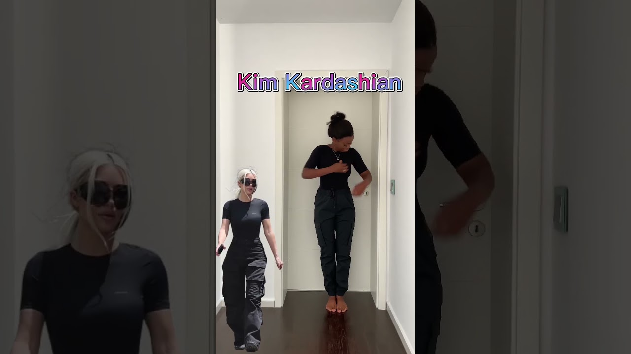 Kim kardashian inspired look.