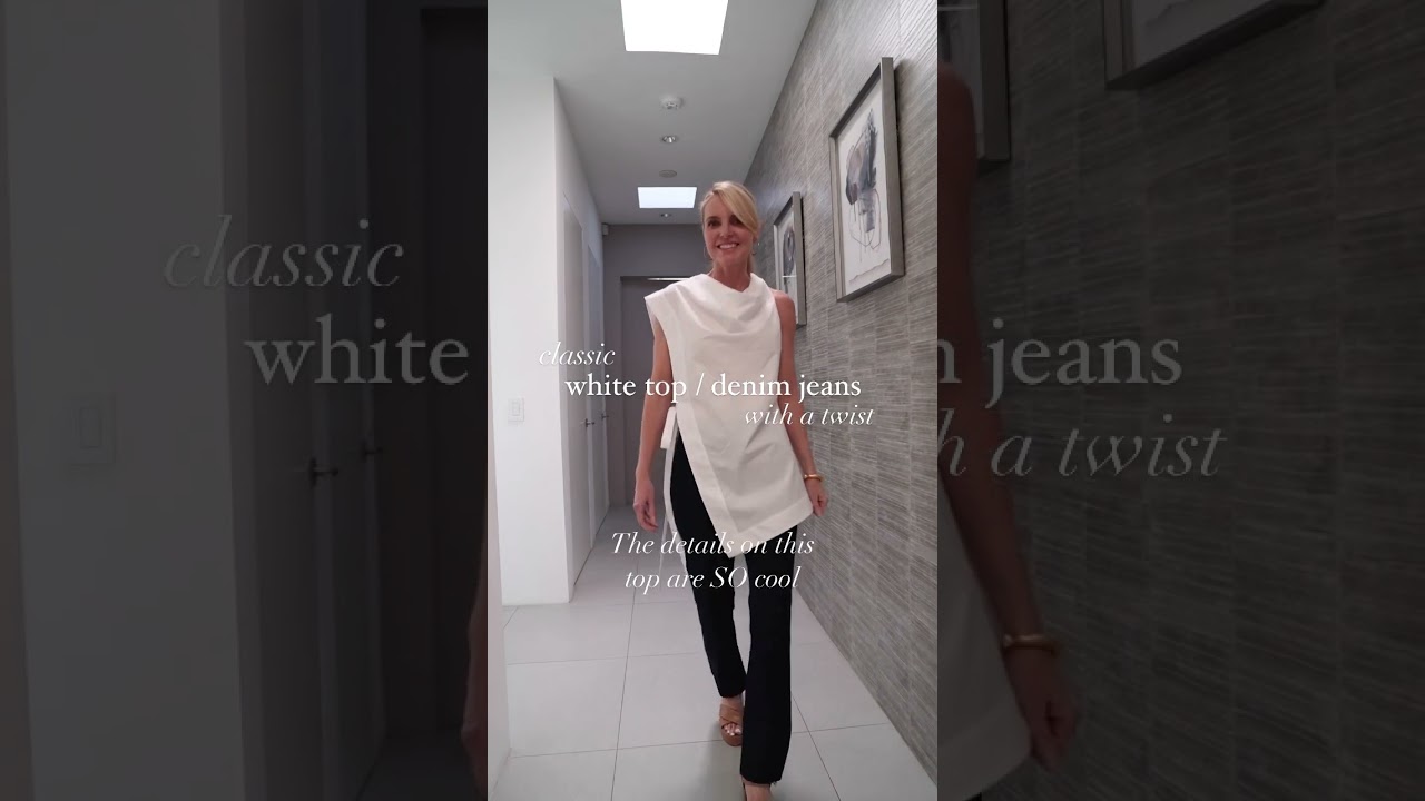 White Date Night Top & Denim