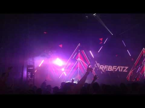 Firebeatz playing Want to be abused ( Vegas VIP Remix ) Dj Taylor Minaj Live at Creamfields 2015