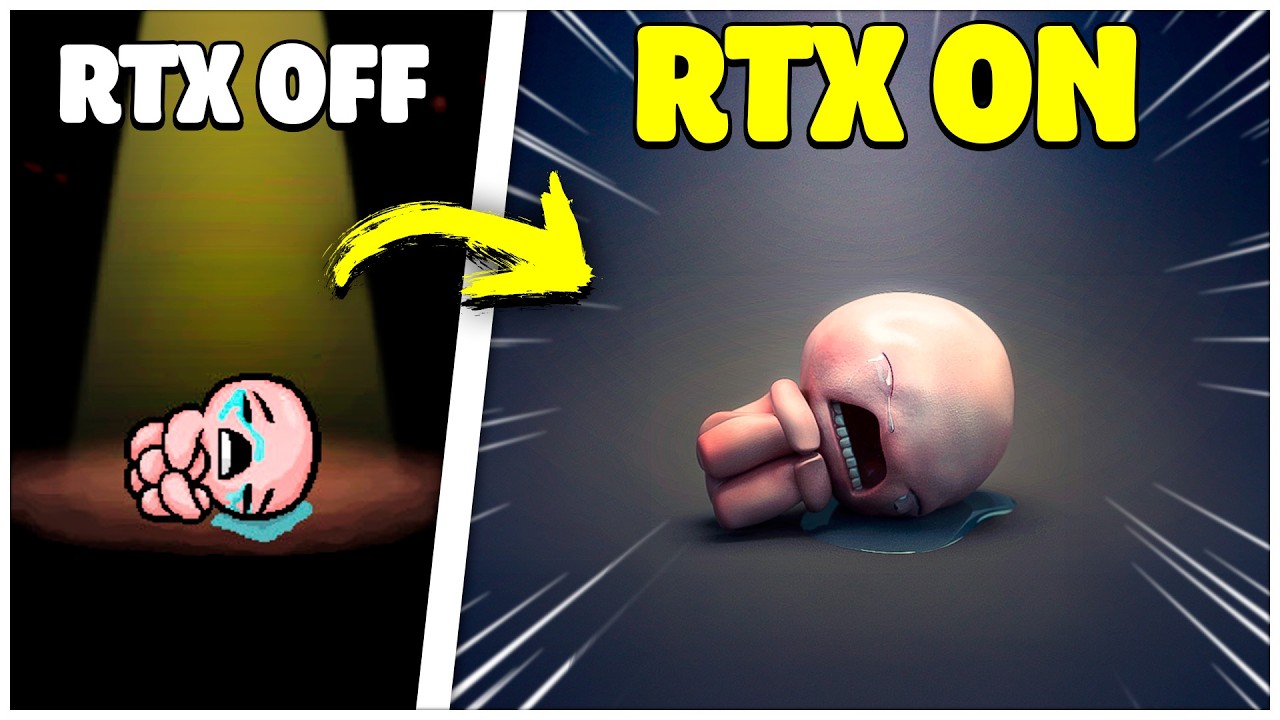 JOGANDO ISAAC COM RTX LIGADO | Isaac RTX